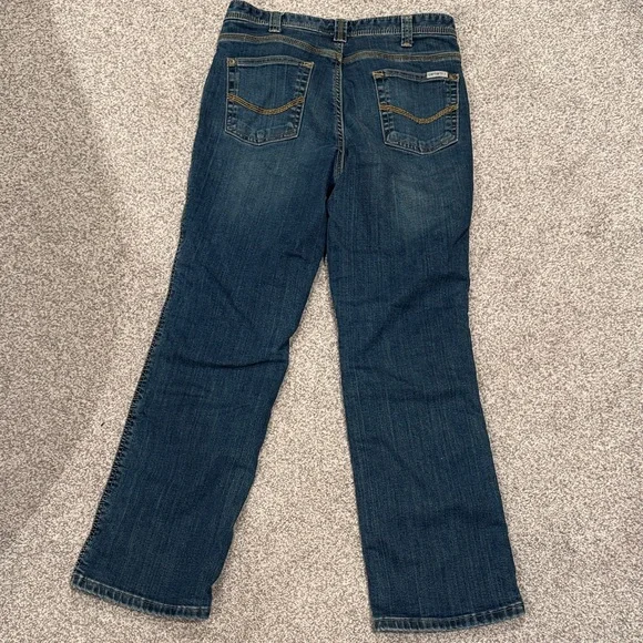 Carhartt Women's Dark Blue Straight Jeans - Picture 5 of 5